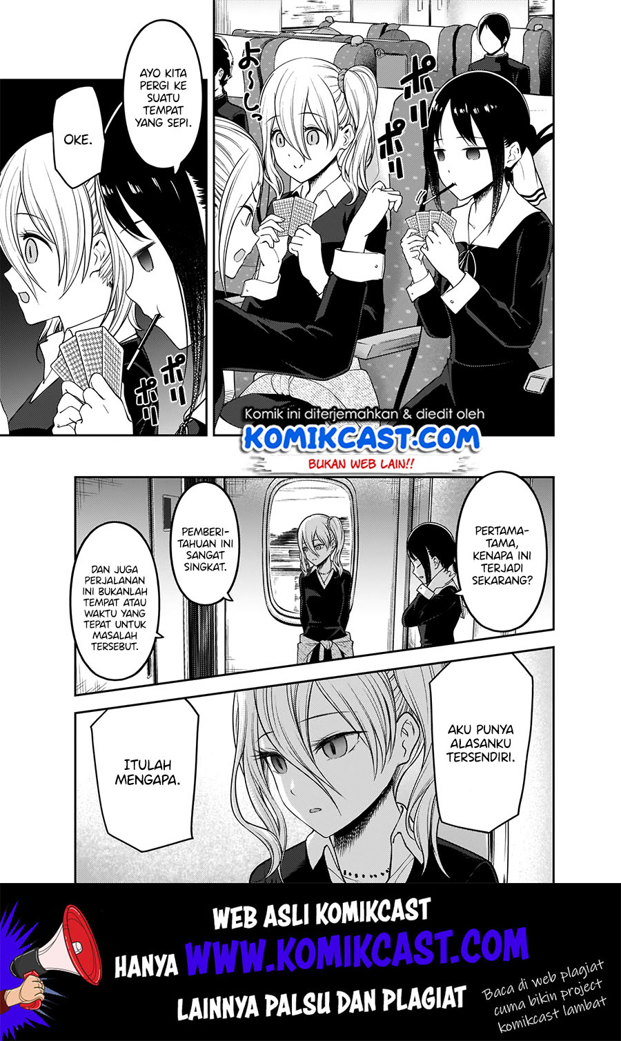 Kaguya-sama wa Kokurasetai – Tensai-tachi no Renai Zunousen Chapter 180 Gambar 8