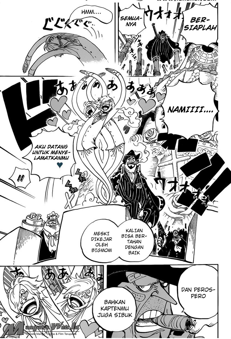 One Piece Chapter 892 Gambar 3