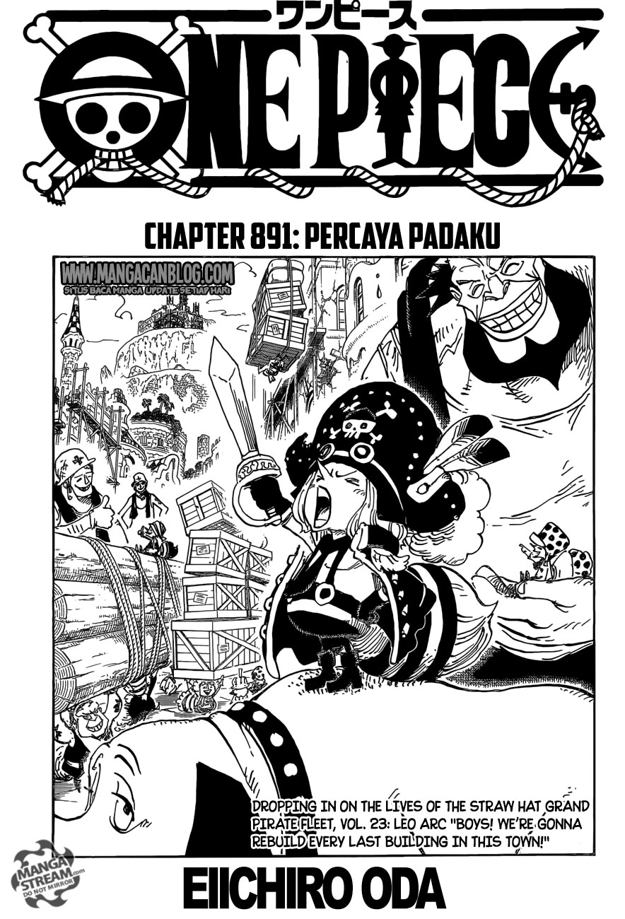 Baca Komik One Piece Chapter 891 Gambar 1