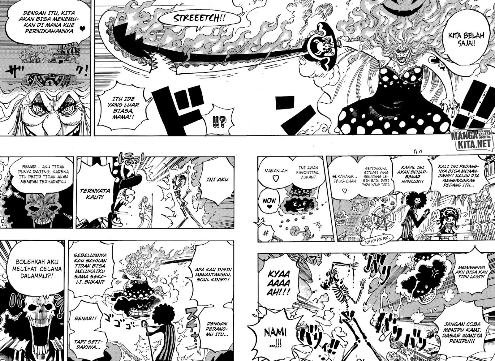 One Piece Chapter 890 Gambar 13