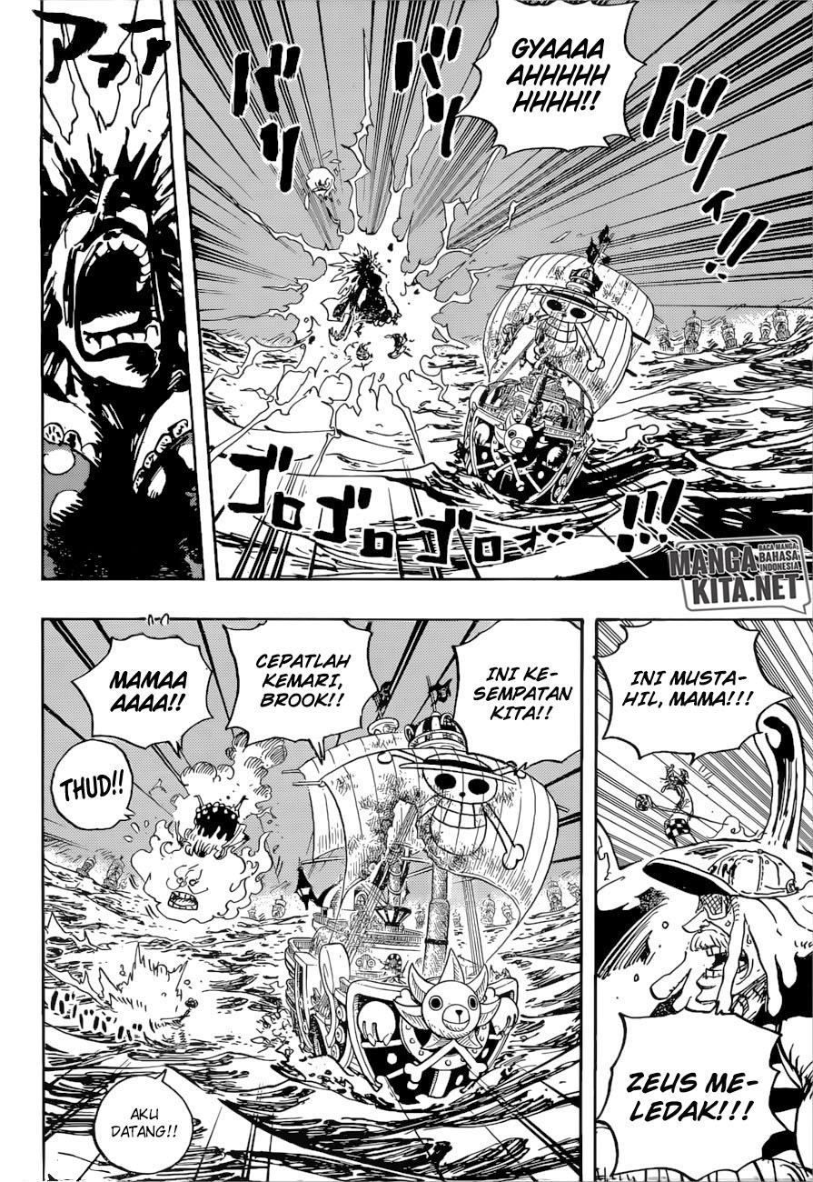 One Piece Chapter 890 Gambar 16