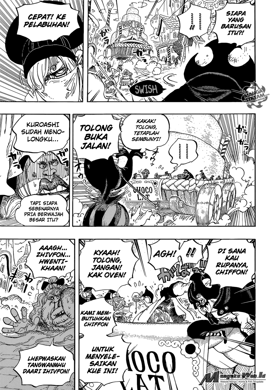 One Piece  Chapter 886 Gambar 11