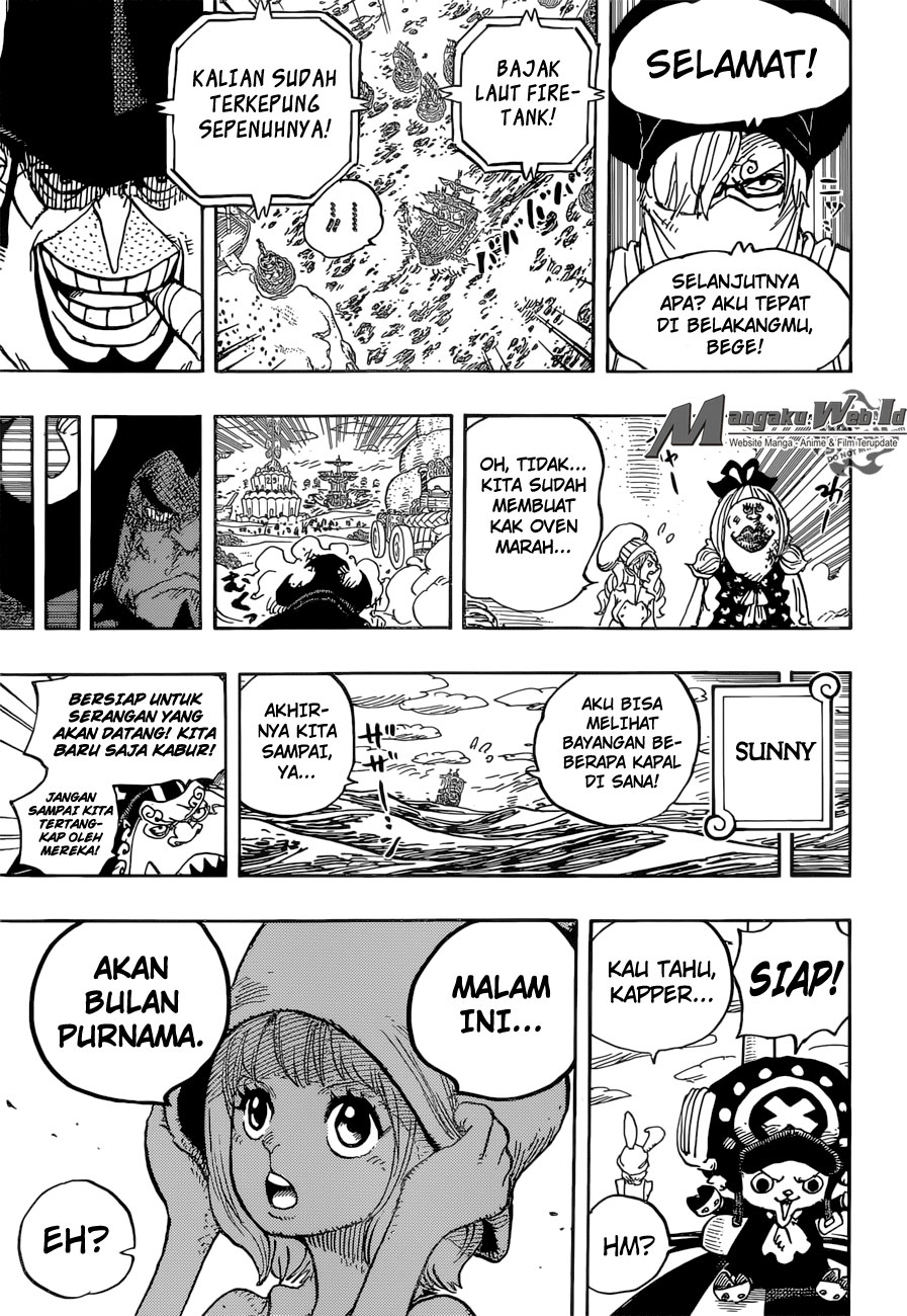 One Piece  Chapter 886 Gambar 17