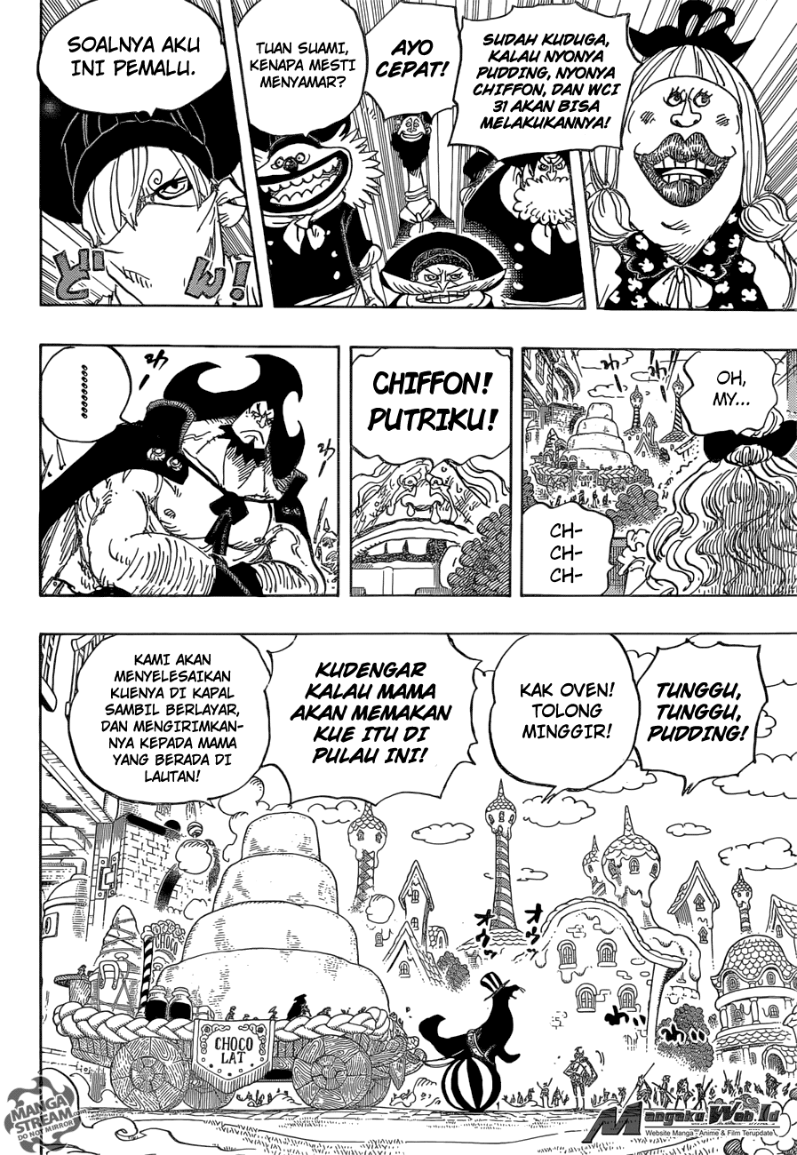 One Piece  Chapter 886 Gambar 4