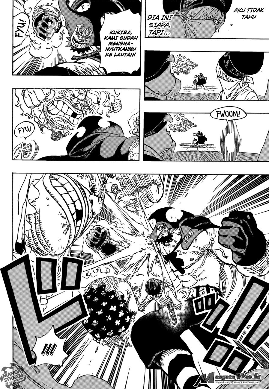 One Piece  Chapter 886 Gambar 8