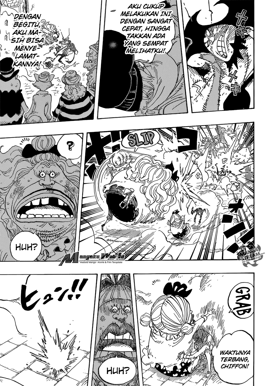 One Piece  Chapter 886 Gambar 9