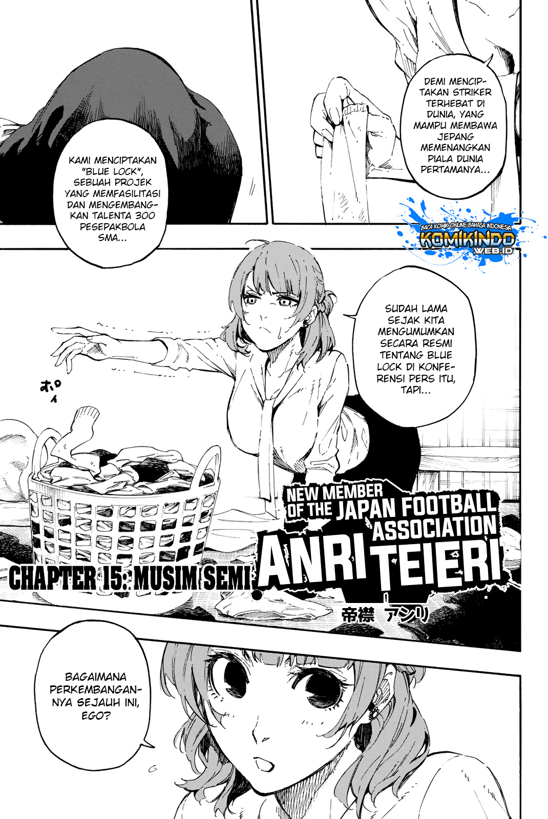 Baca Manga Blue Lock Chapter 15 Gambar 2