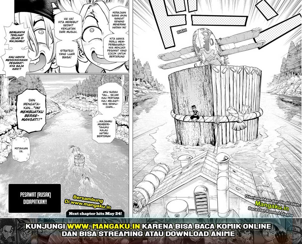 Dr. Stone Chapter 150 Gambar 19