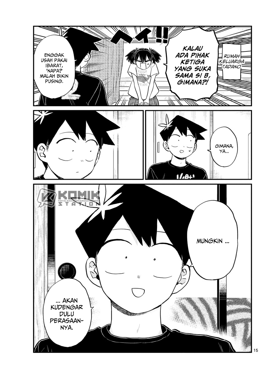 Komi-san wa Komyushou Desu Chapter 195 Gambar 17