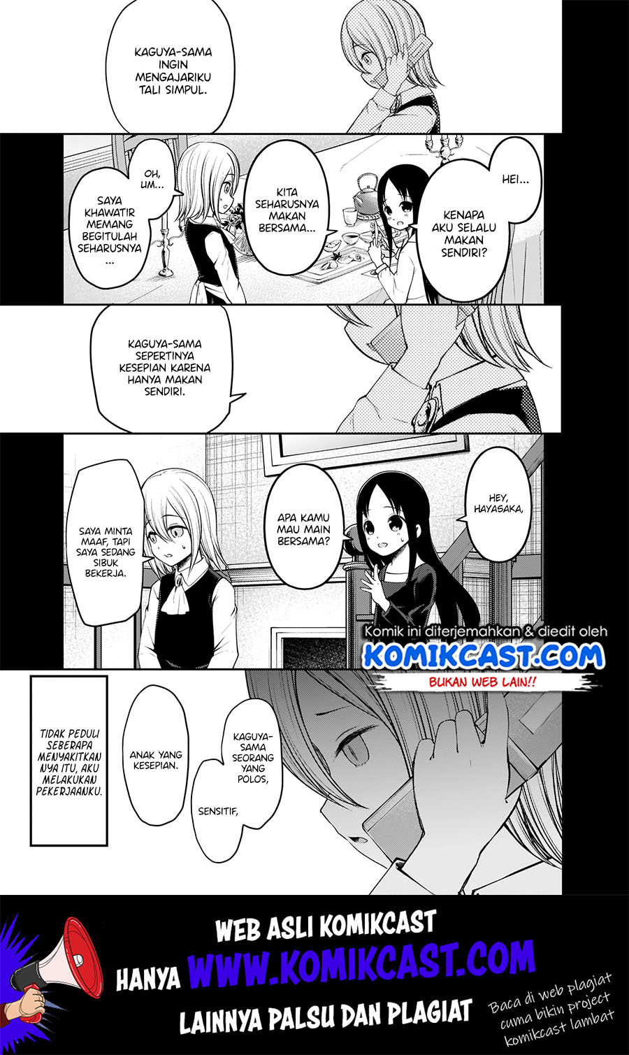 Kaguya-sama wa Kokurasetai – Tensai-tachi no Renai Zunousen Chapter 185 Gambar 7