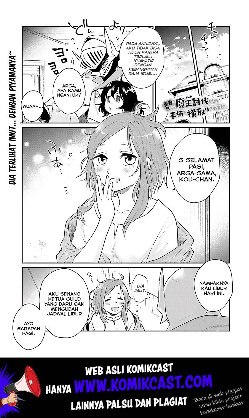 Baca Manga Yuusha No Kawari Ni Maou Toubatsu Shitara Tegara O Yokodoroi Saremashita Chapter 6 Gambar 2