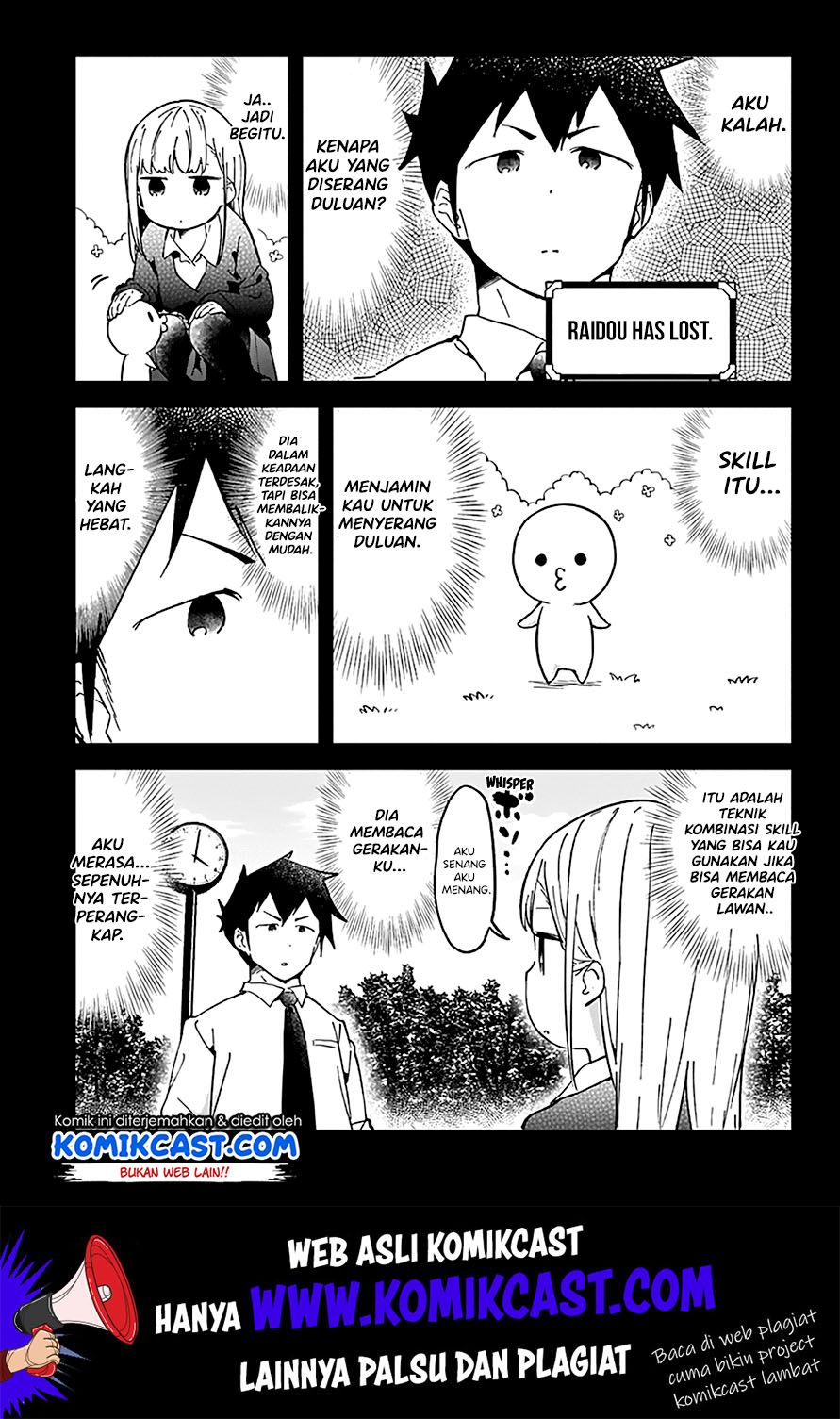 Aharen-san wa Hakarenai Chapter 29 Gambar 15