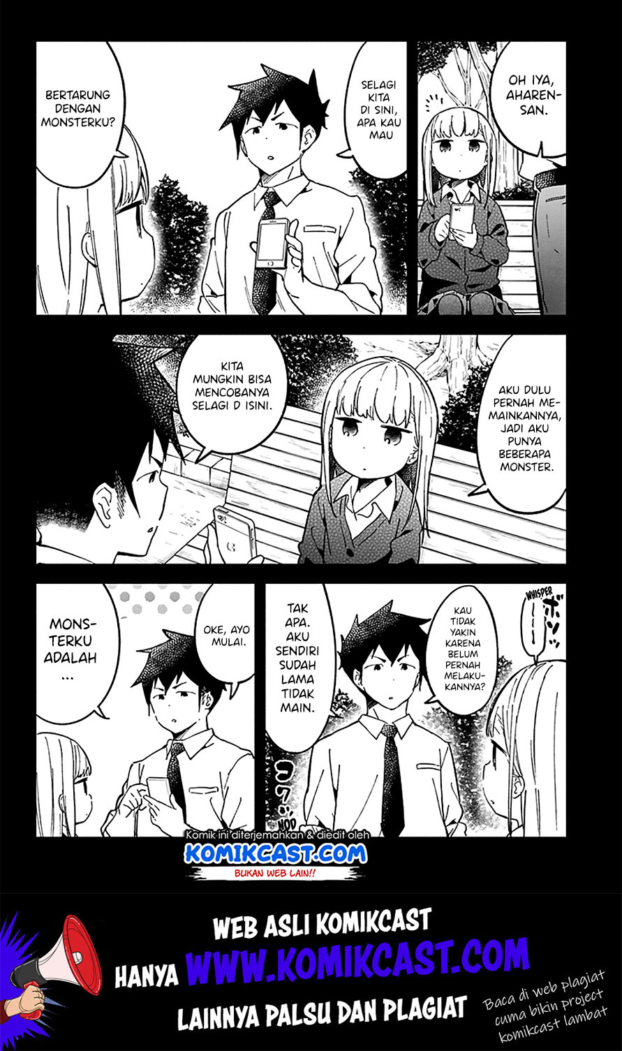 Aharen-san wa Hakarenai Chapter 29 Gambar 8