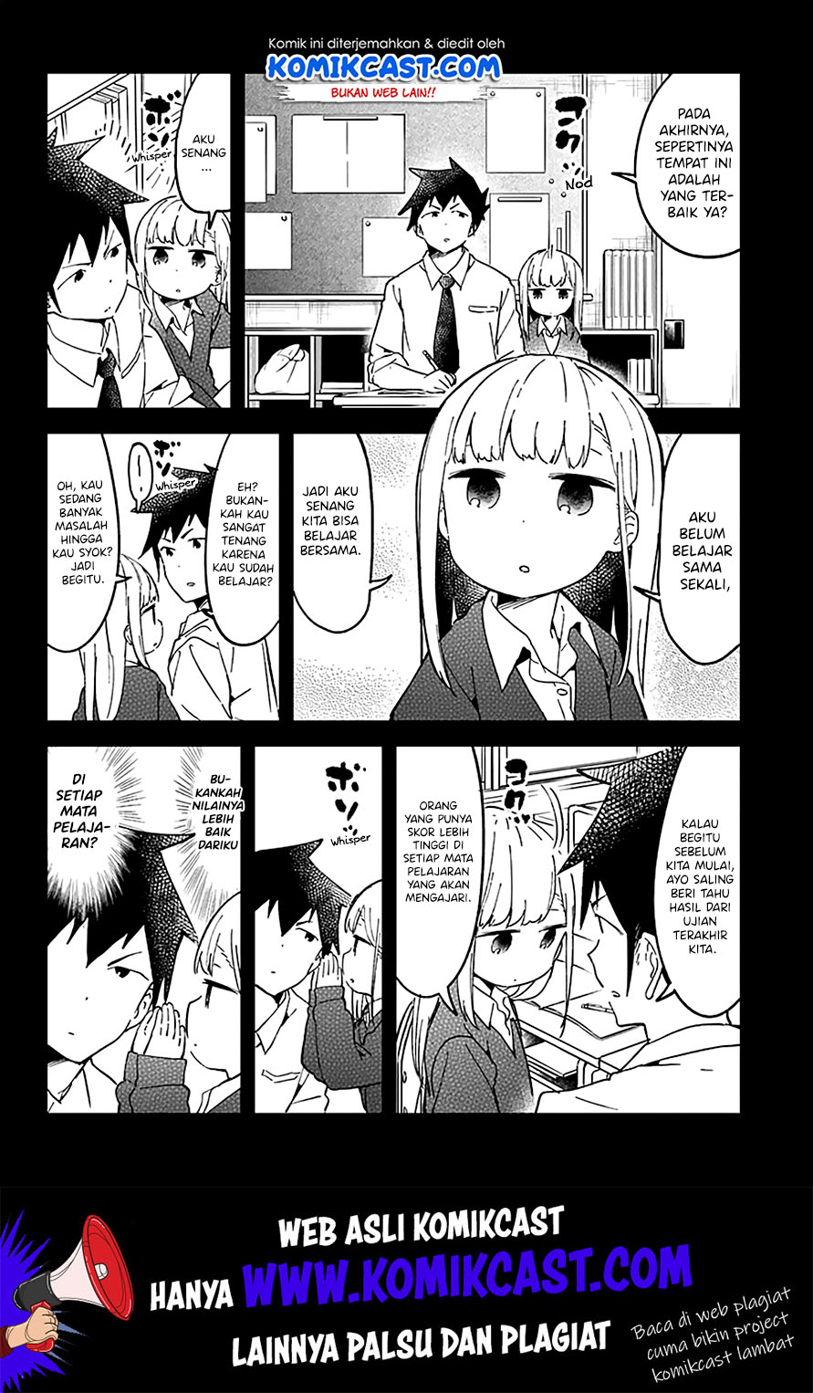 Aharen-san wa Hakarenai Chapter 28 Gambar 13