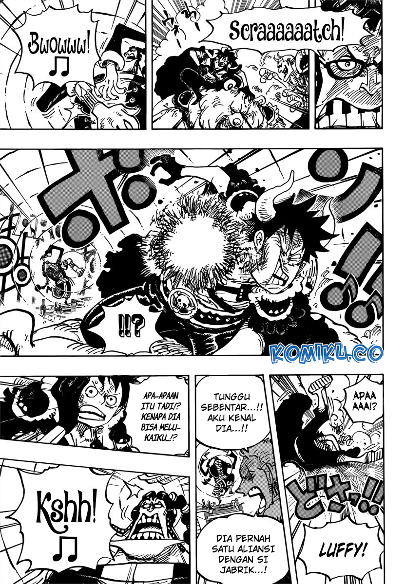 One Piece Chapter 980 Gambar 12