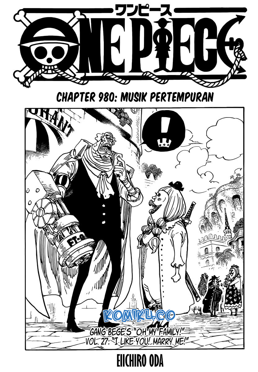 Baca Manga One Piece Chapter 980 Gambar 2