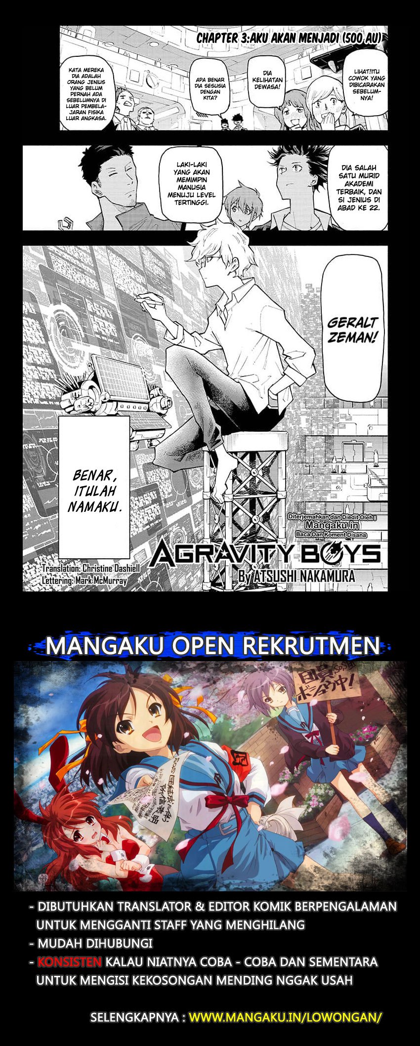 Baca Manga Agravity Boys Chapter 3 Gambar 2
