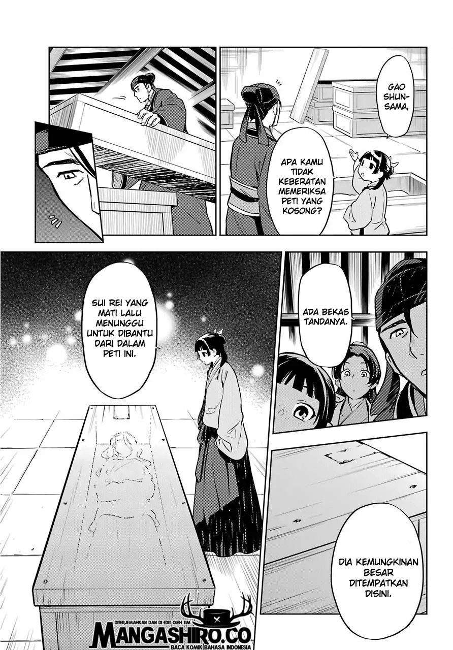 Kusuriya no Hitorigoto Chapter 33 Gambar 33