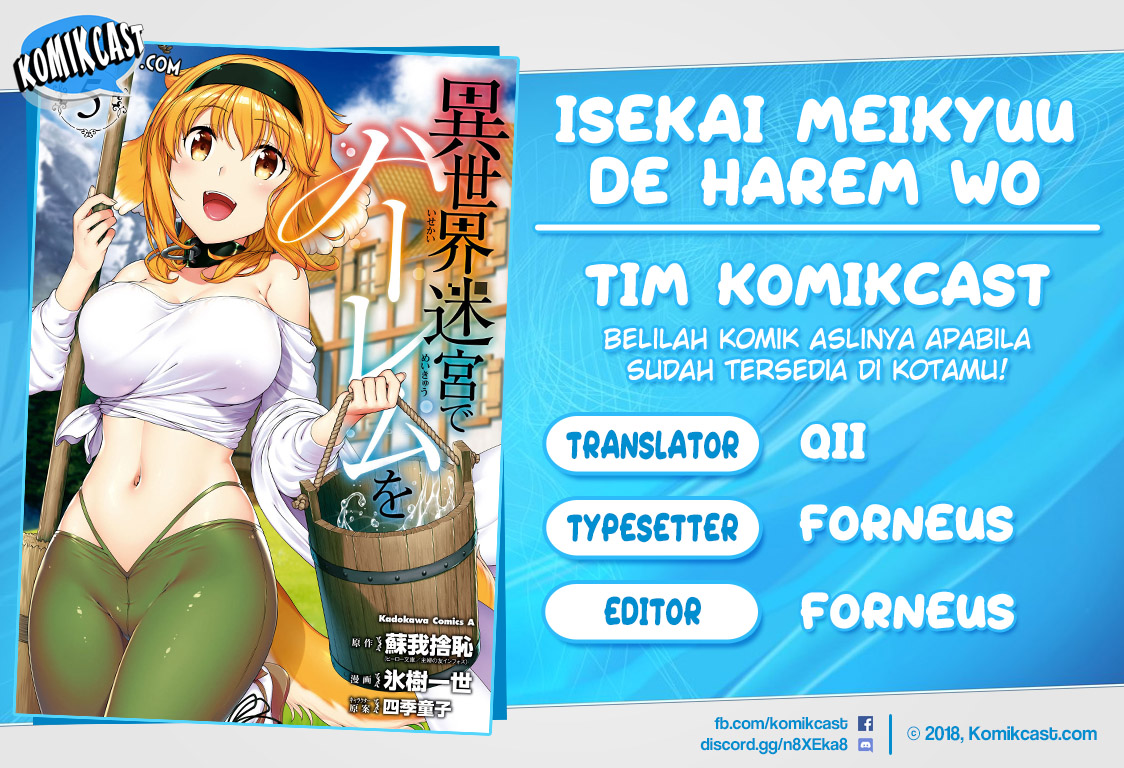 Baca Komik Isekai Meikyuu de Harem wo Chapter 31 Gambar 1