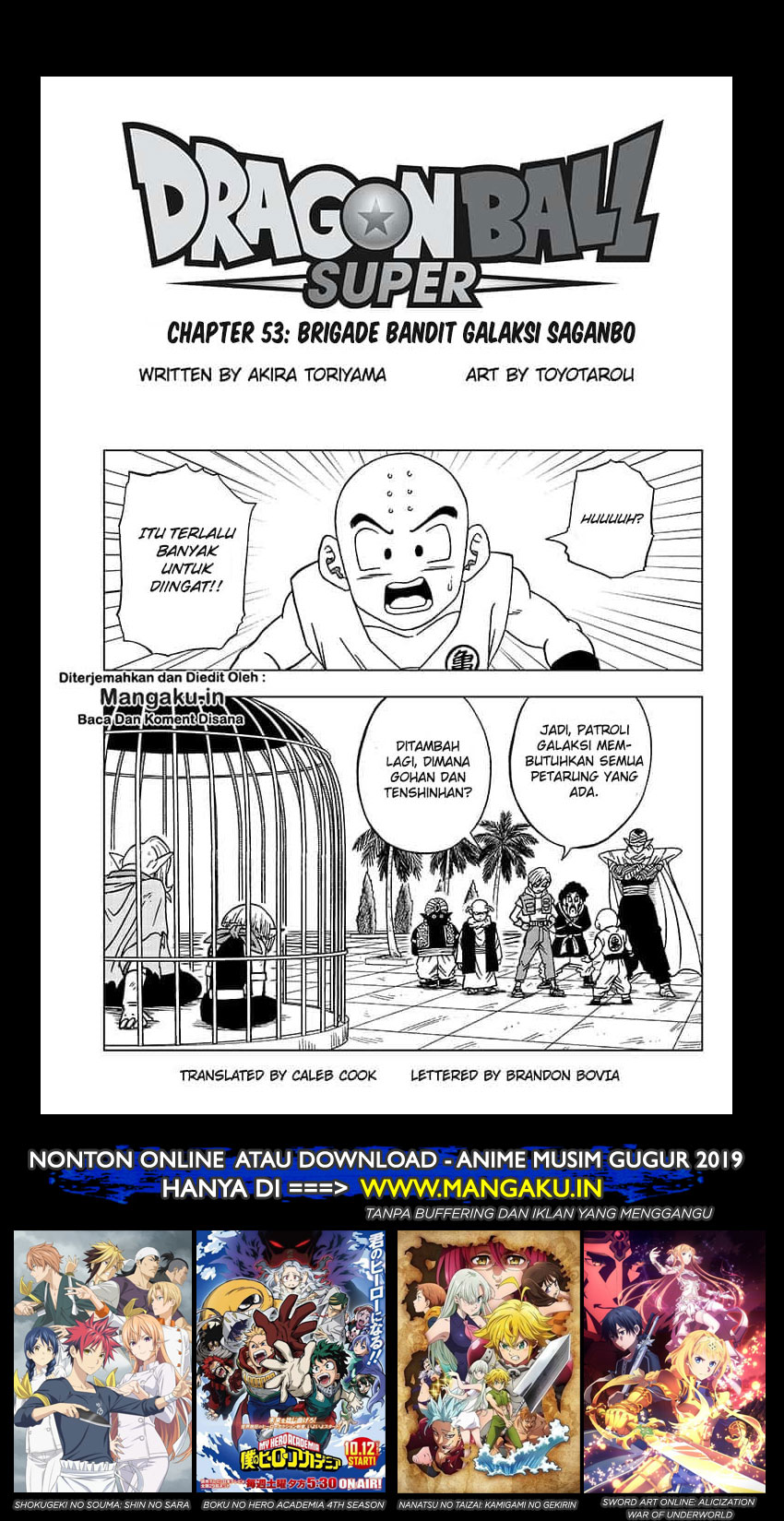 Baca Manga Dragon Ball Super Chapter 53 Gambar 2