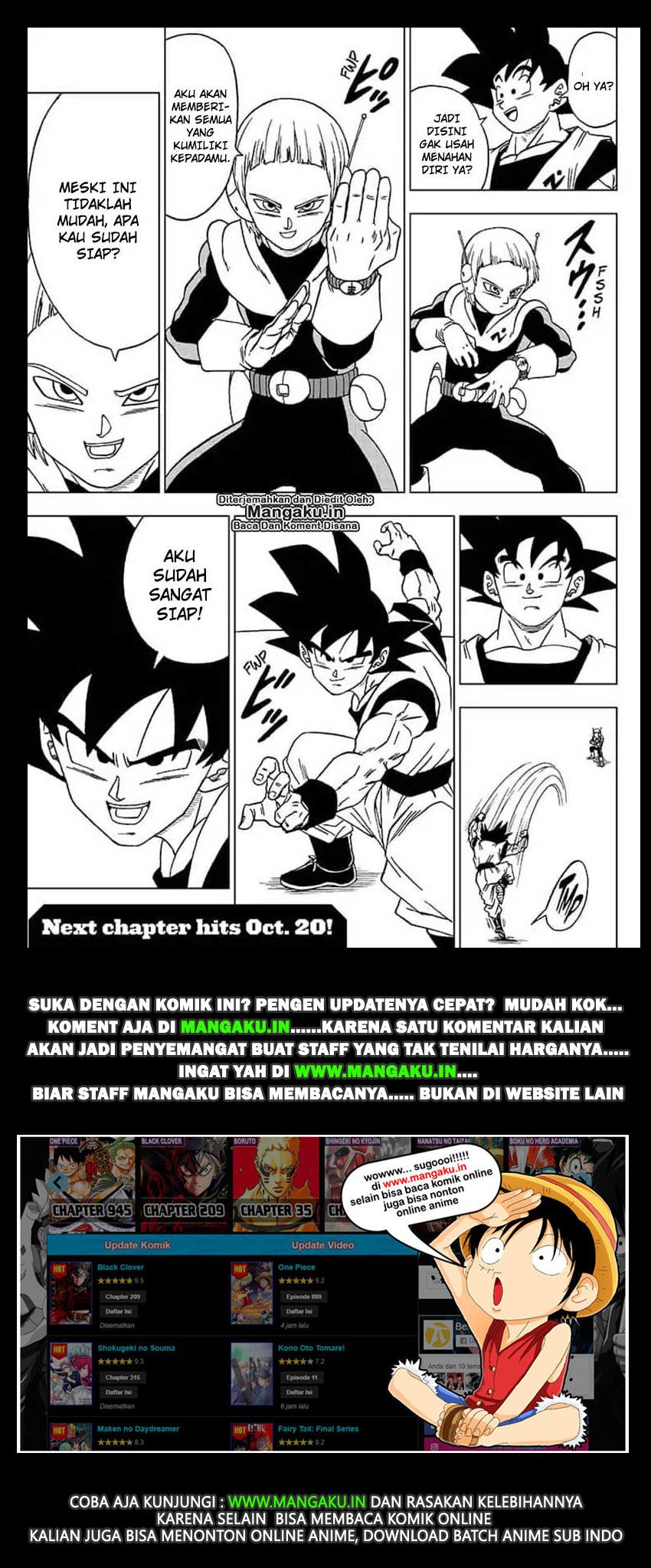 Dragon Ball Super Chapter 52 Gambar 46