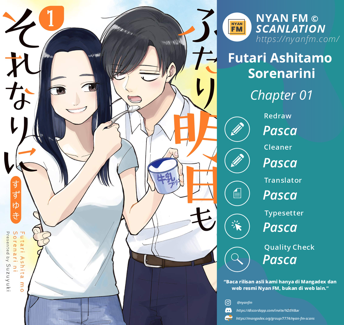 Baca Manga Futari Ashitamo Sorenarini Chapter 1 Gambar 2