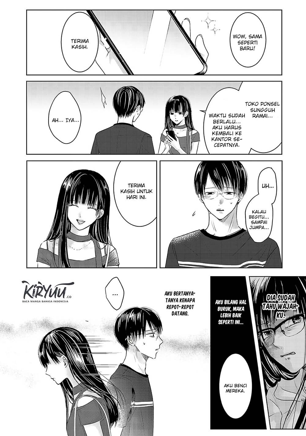 Ashita, Watashi wa Dareka no Kanojo Chapter 2 Gambar 11