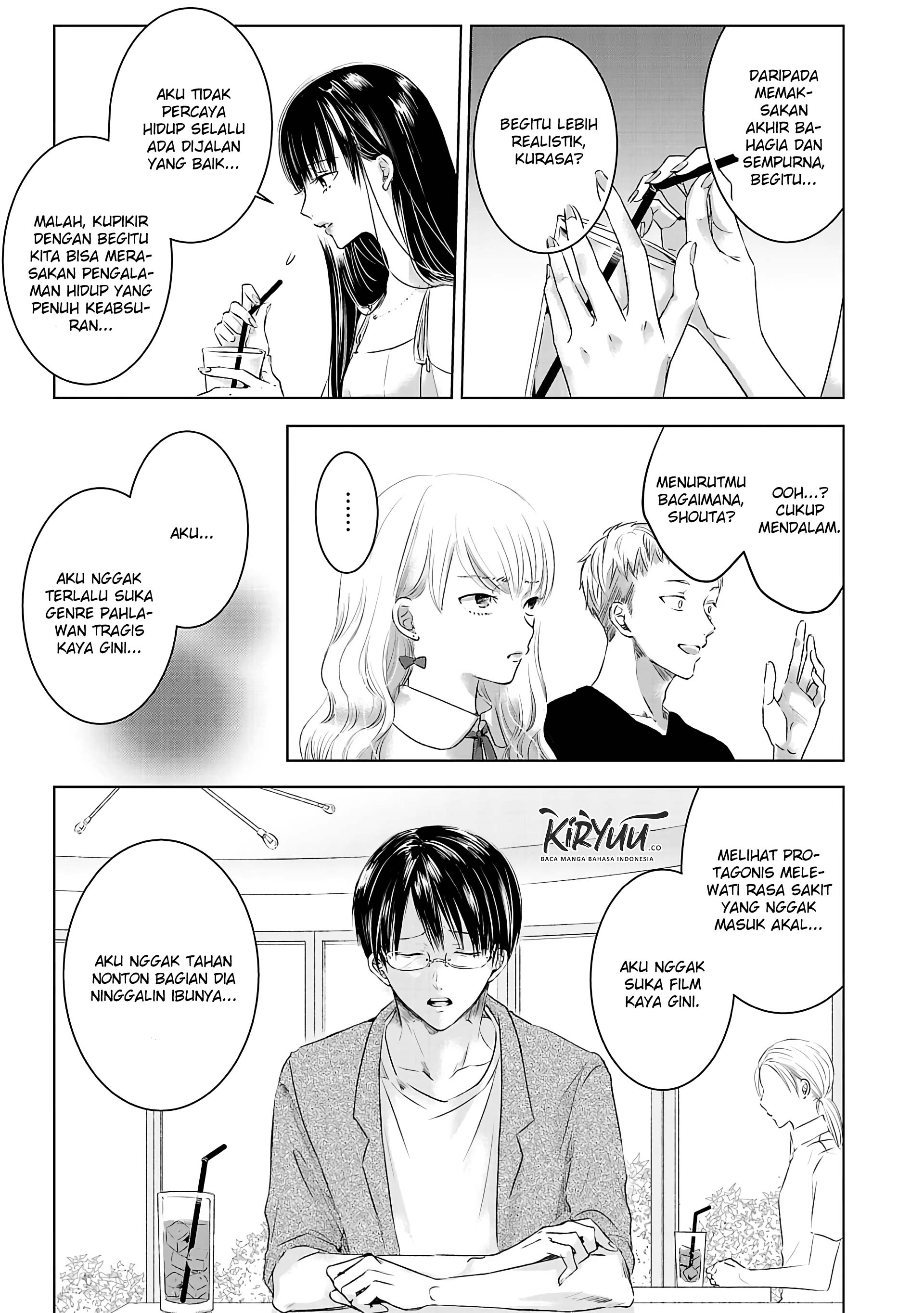 Ashita, Watashi wa Dareka no Kanojo Chapter 1 Gambar 19