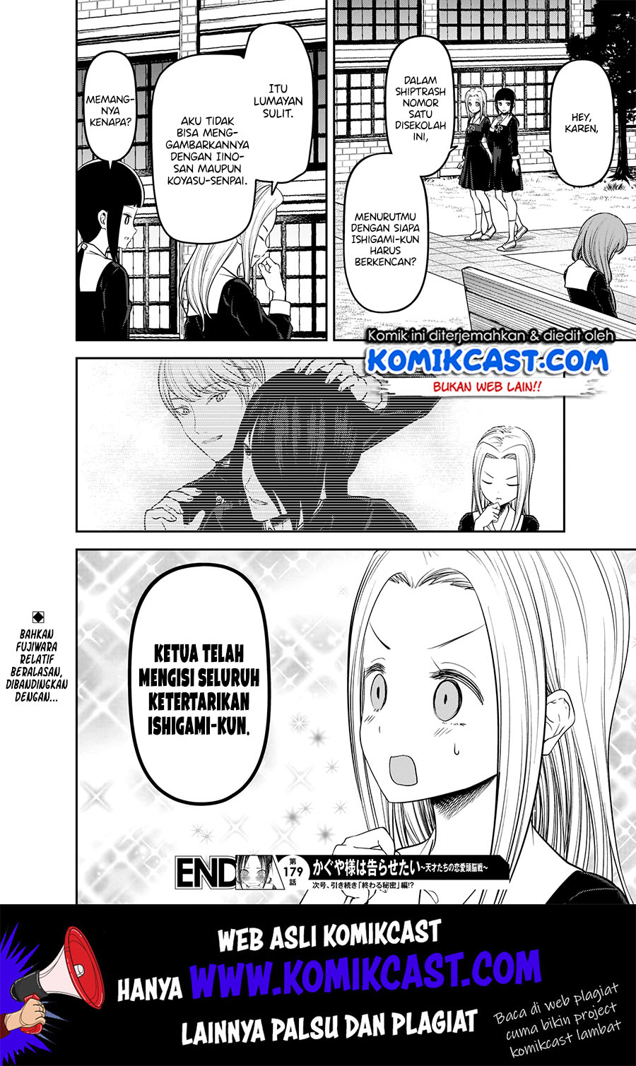 Kaguya-sama wa Kokurasetai – Tensai-tachi no Renai Zunousen Chapter 189 Gambar 19