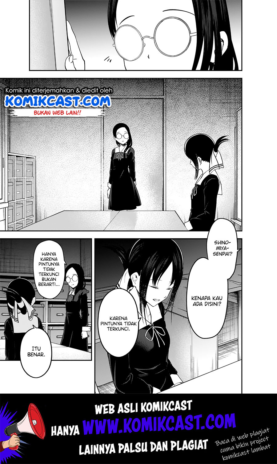 Kaguya-sama wa Kokurasetai – Tensai-tachi no Renai Zunousen Chapter 189 Gambar 4