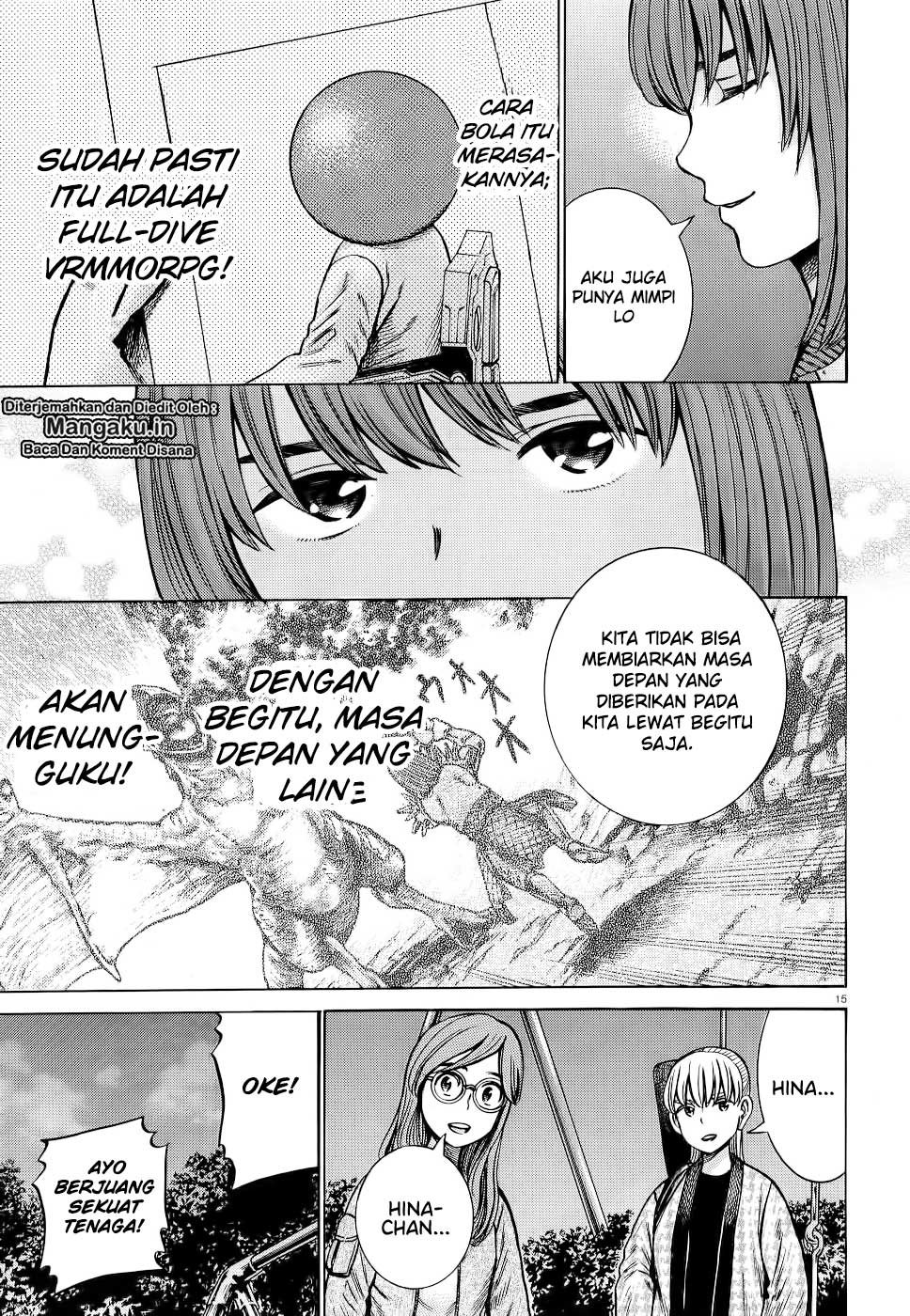 Hinamatsuri Chapter 92 Gambar 16