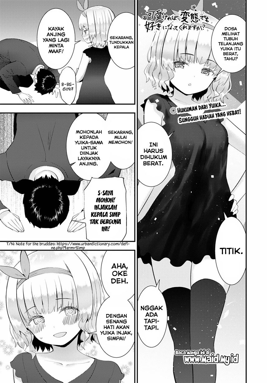 Kawaikereba Hentai demo Suki ni Natte Kuremasu ka? Chapter 28 Gambar 5