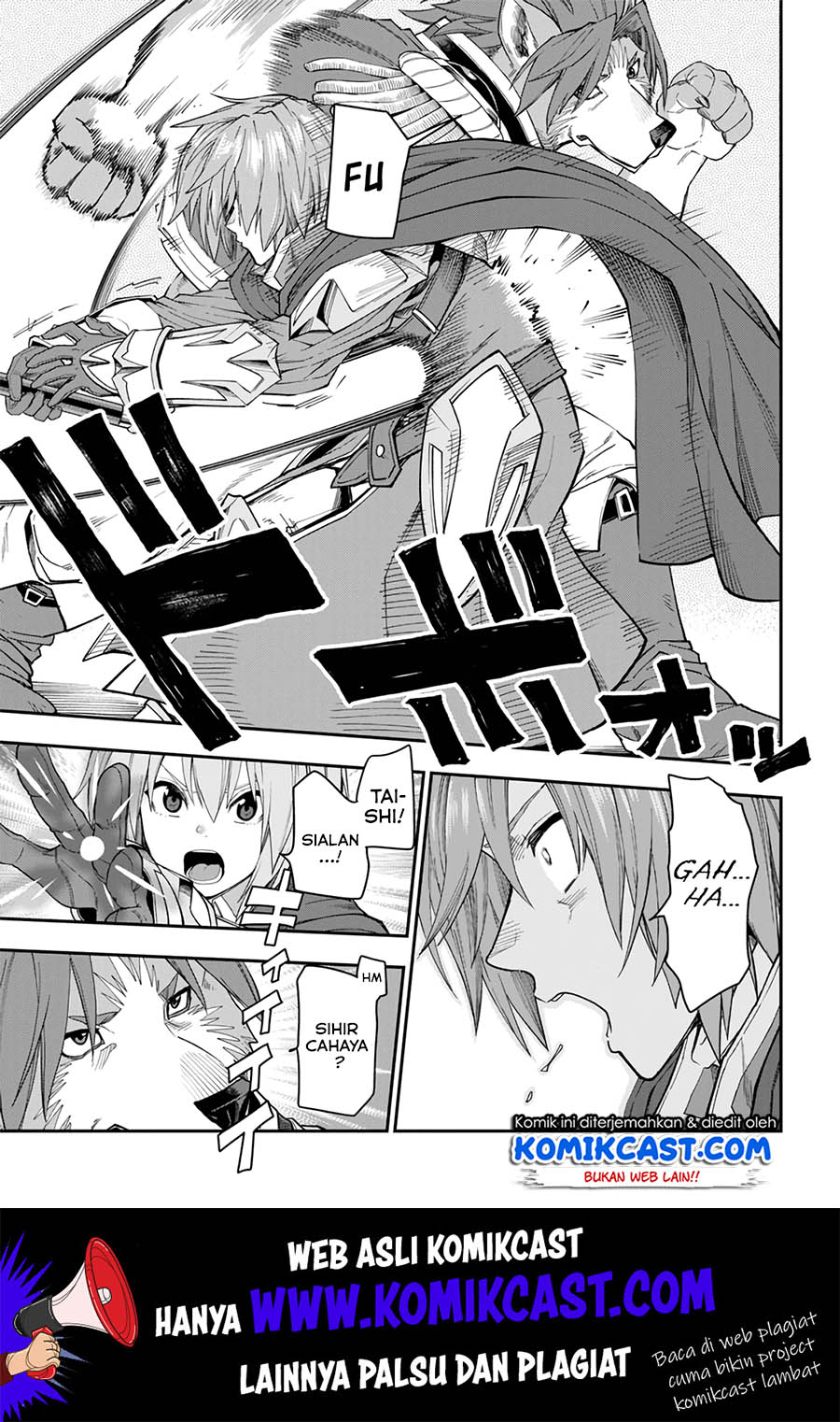 Konjiki no Moji Tsukai: Yuusha Yonin ni Makikomareta Unique Cheat Chapter 62 Gambar 24