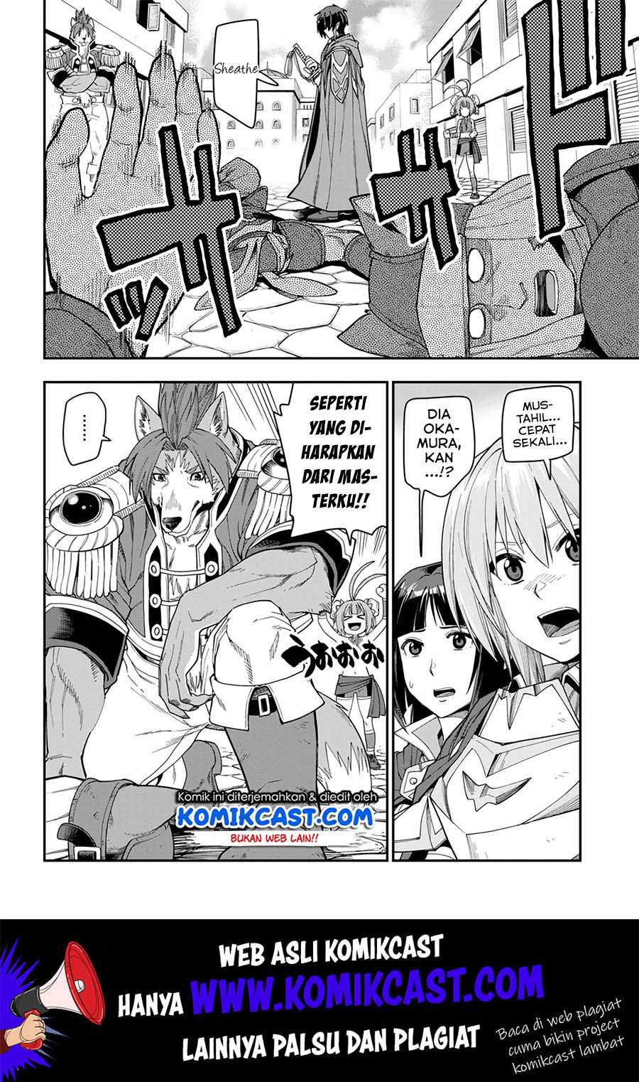 Konjiki no Moji Tsukai: Yuusha Yonin ni Makikomareta Unique Cheat Chapter 62 Gambar 8