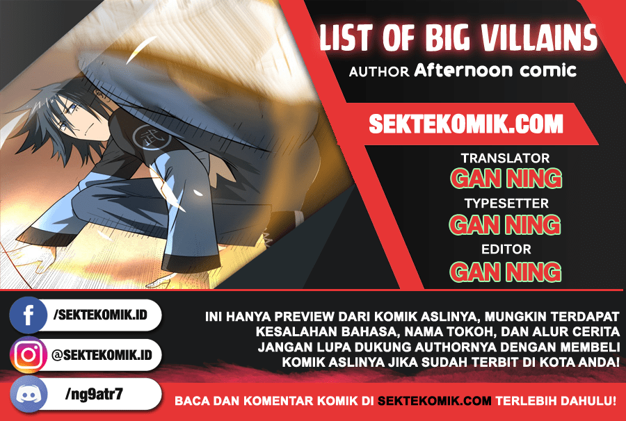 Baca Komik List of Big Villians Chapter 38 Gambar 1