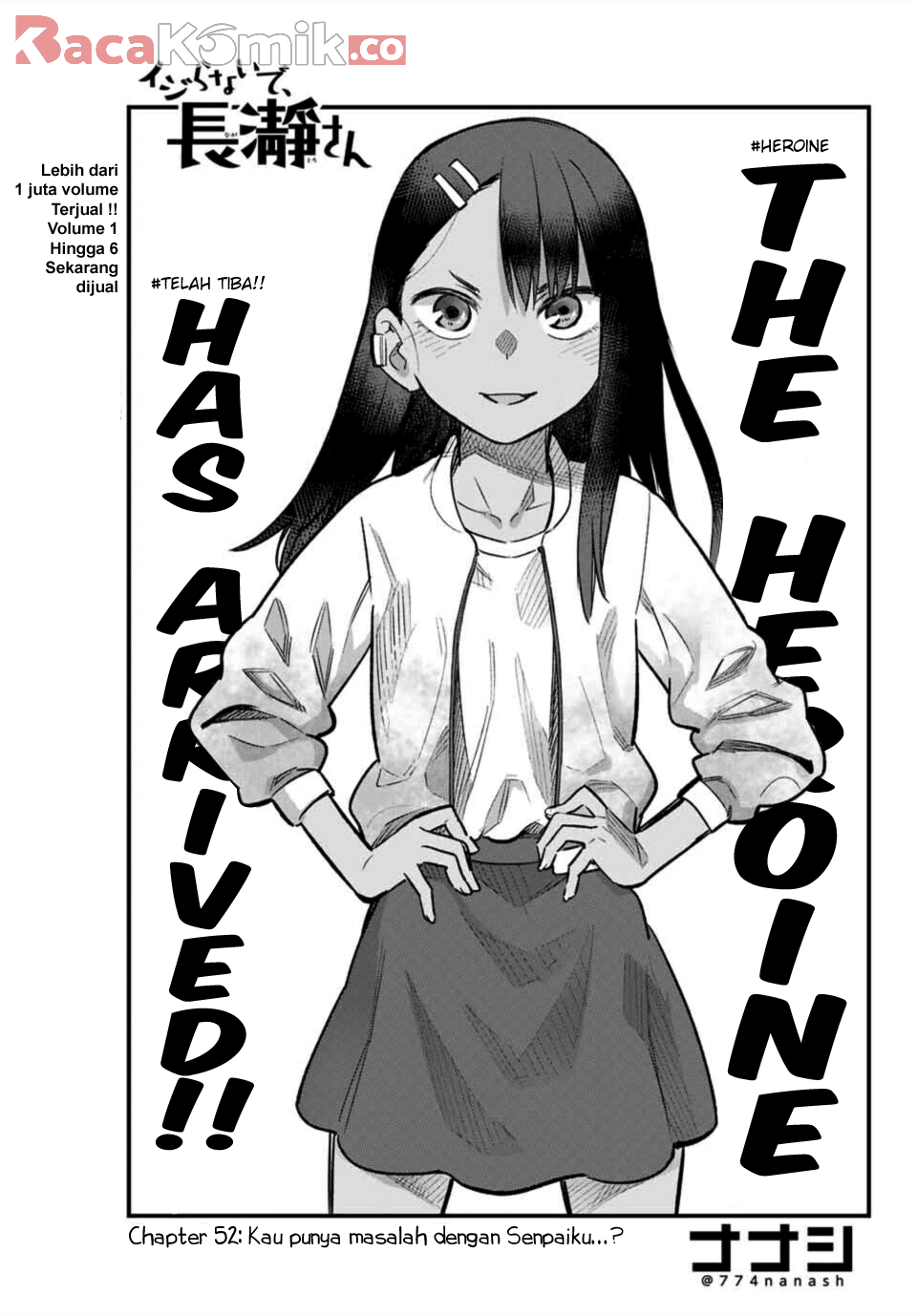 Baca Manga Ijiranaide, Nagatoro-san Chapter 52 Gambar 2