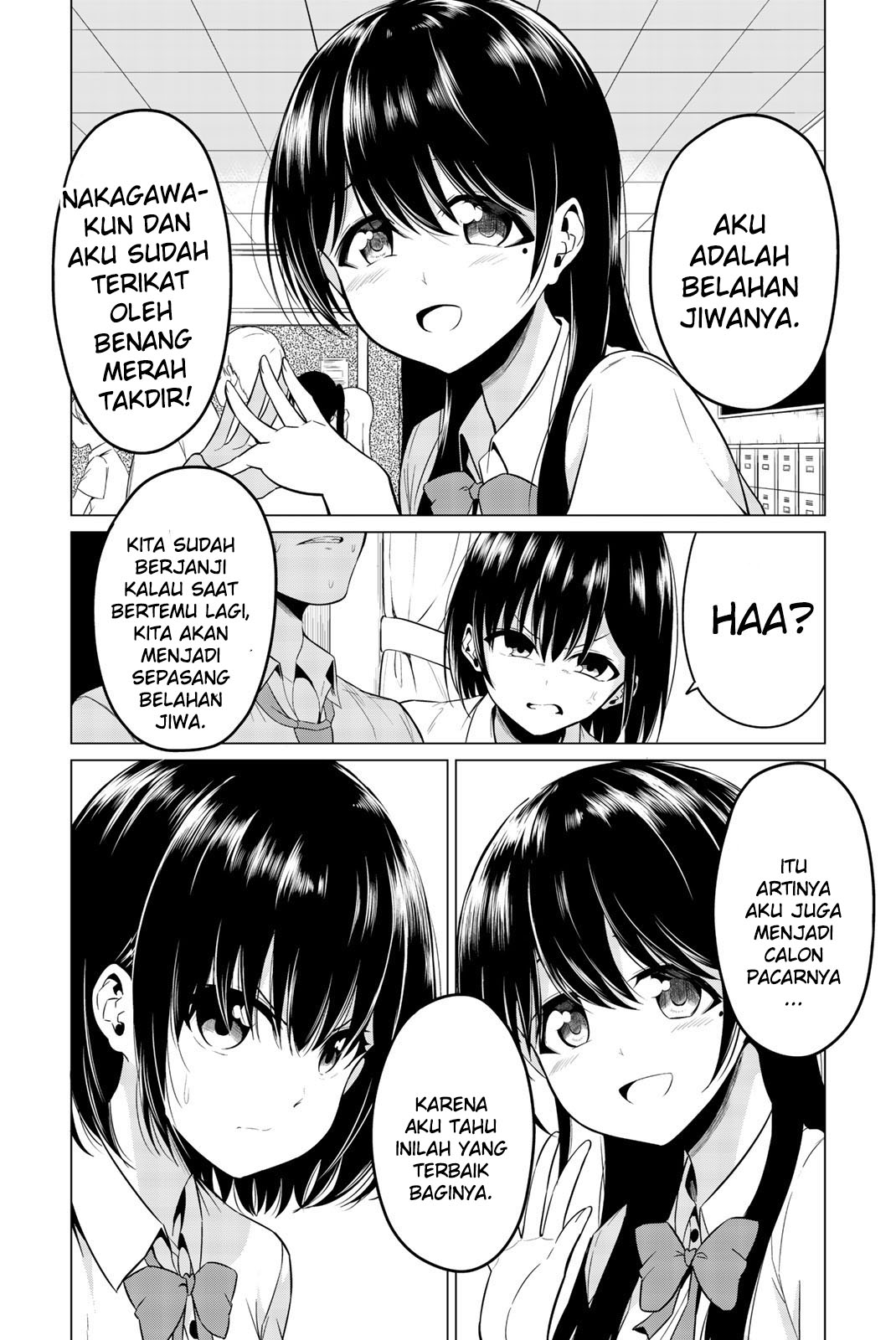 Sekai ka Kanojo ka Erabenai  Chapter 24 Gambar 8