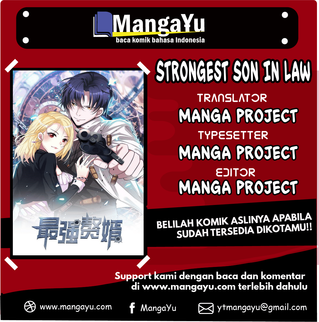 Baca Komik Strongest Son In Law Chapter 8 Gambar 1