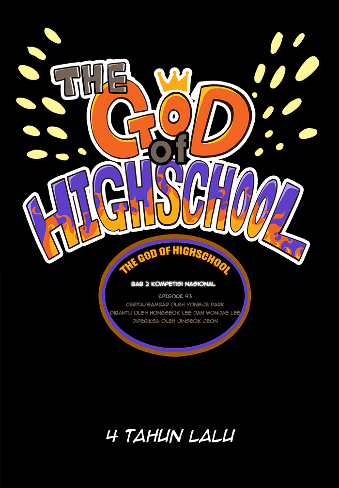 Baca Manhwa The God of High School Chapter 93 Gambar 2