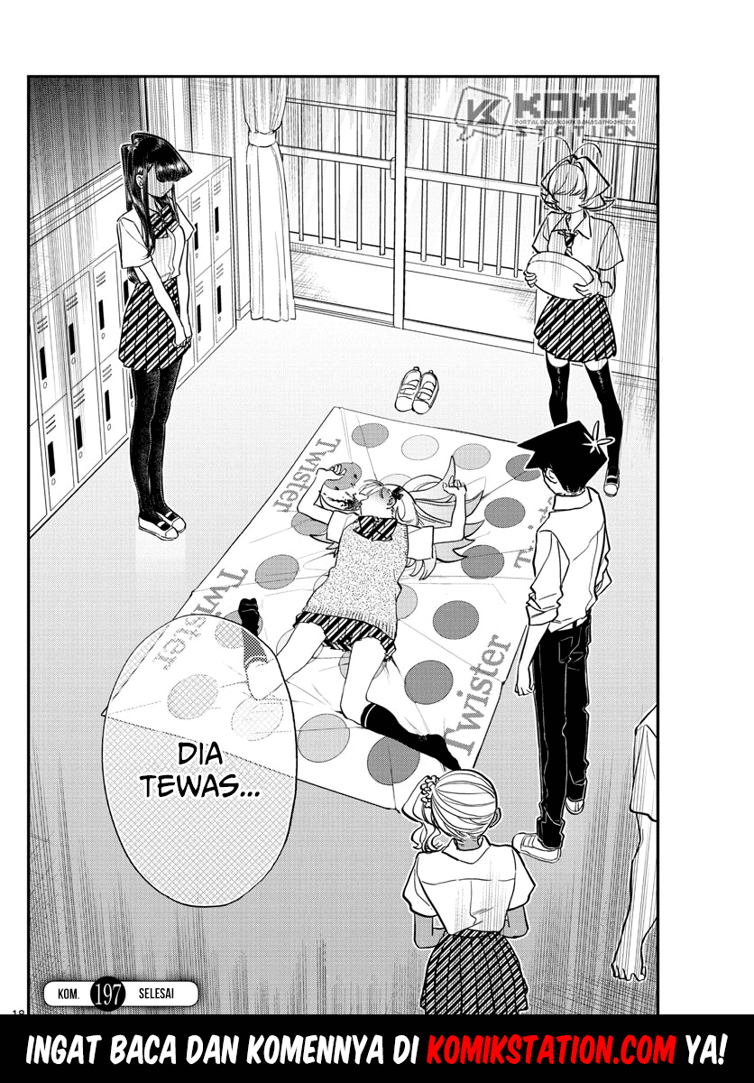 Komi-san wa Komyushou Desu Chapter 197 Gambar 6