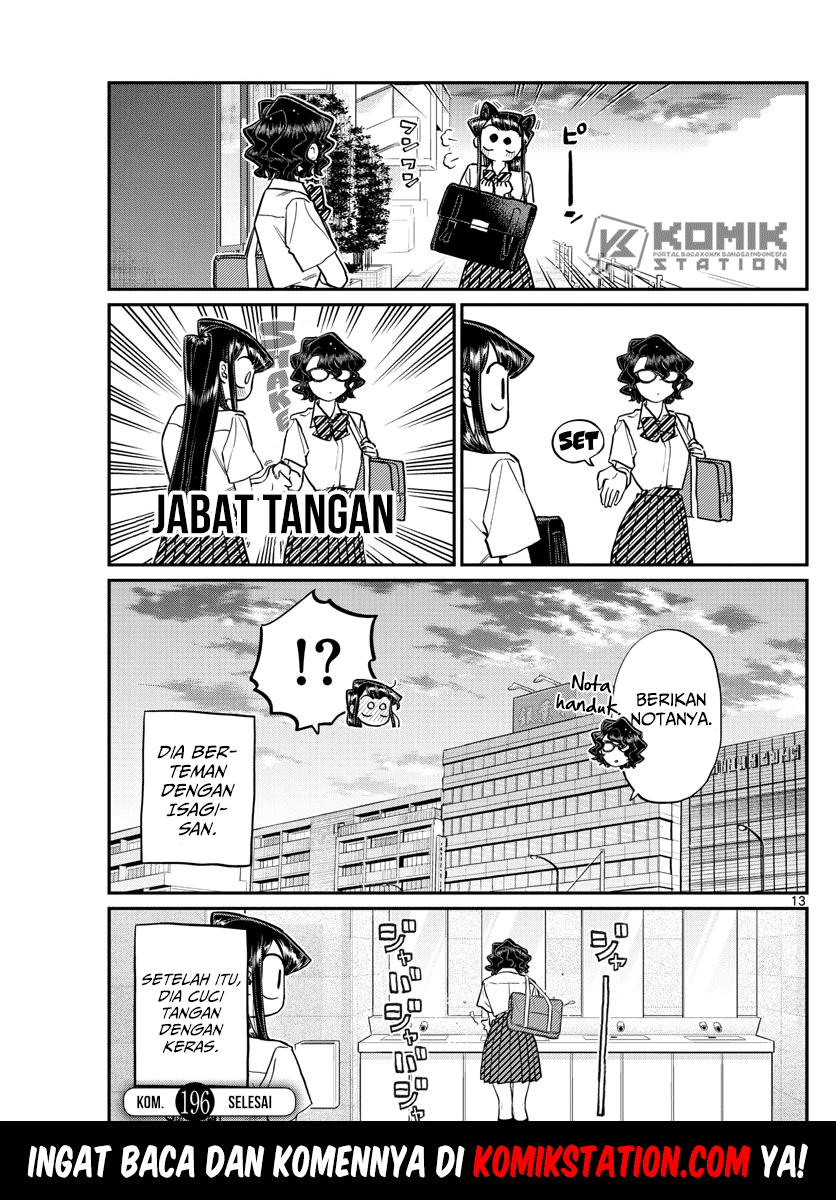 Komi-san wa Komyushou Desu Chapter 196.2 Gambar 15