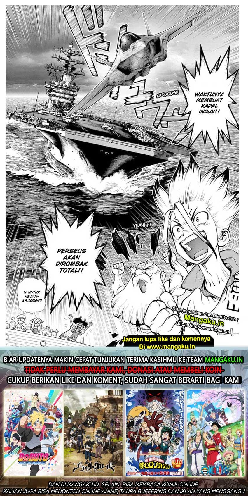 Dr. Stone Chapter 152 Gambar 19