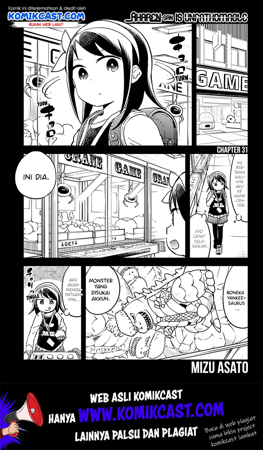 Aharen-san wa Hakarenai Chapter 31 Gambar 3