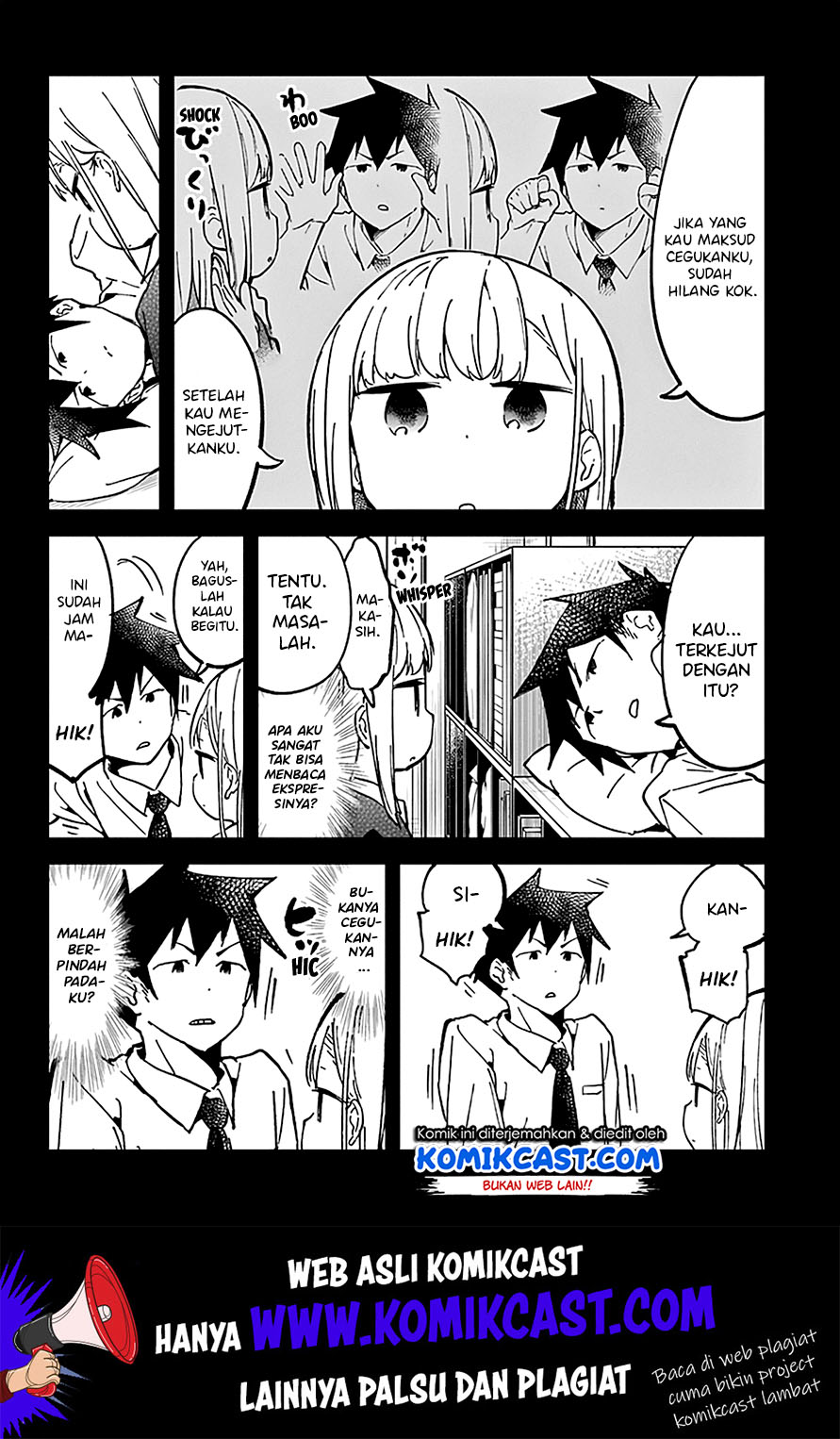 Aharen-san wa Hakarenai Chapter 30 Gambar 14