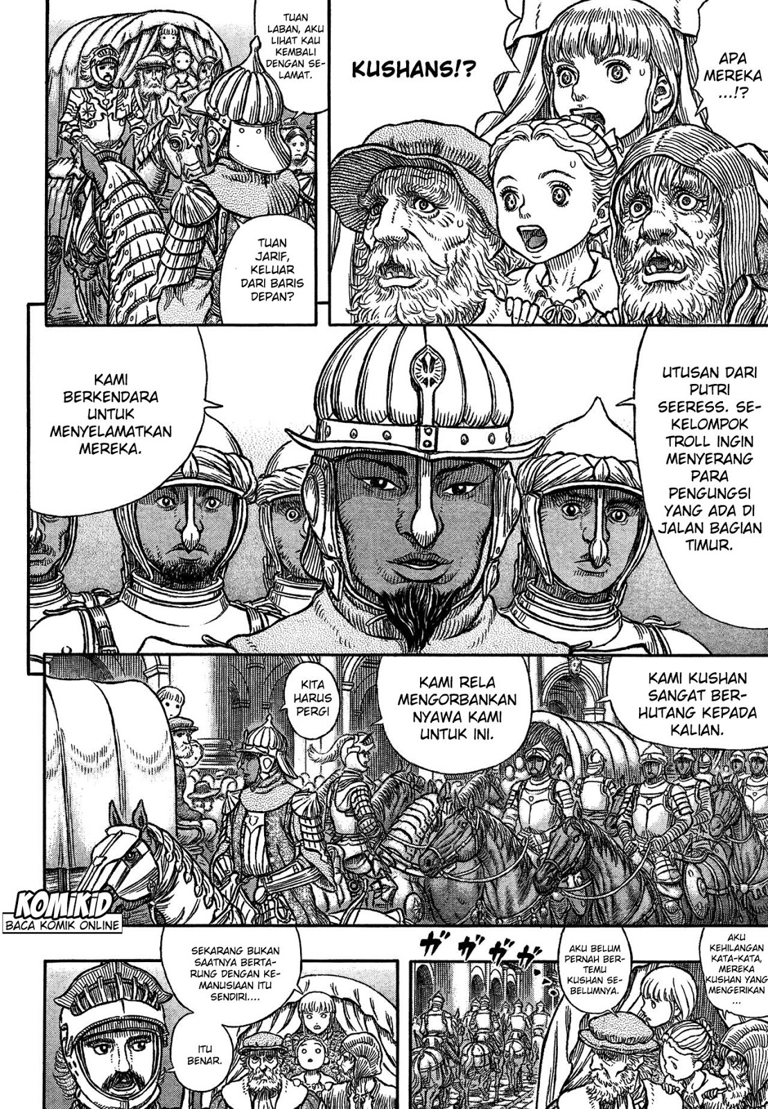 Berserk Chapter 334 Gambar 7