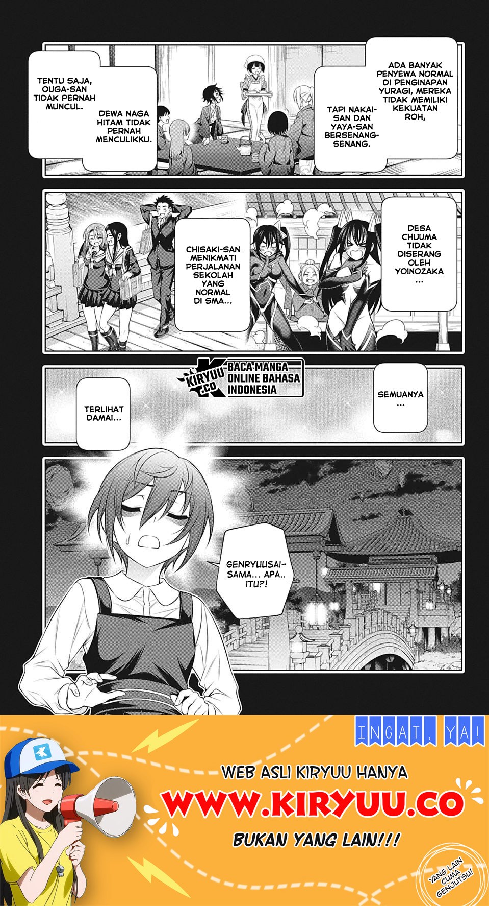 Yuragi-sou no Yuuna-san Chapter 207 Gambar 8