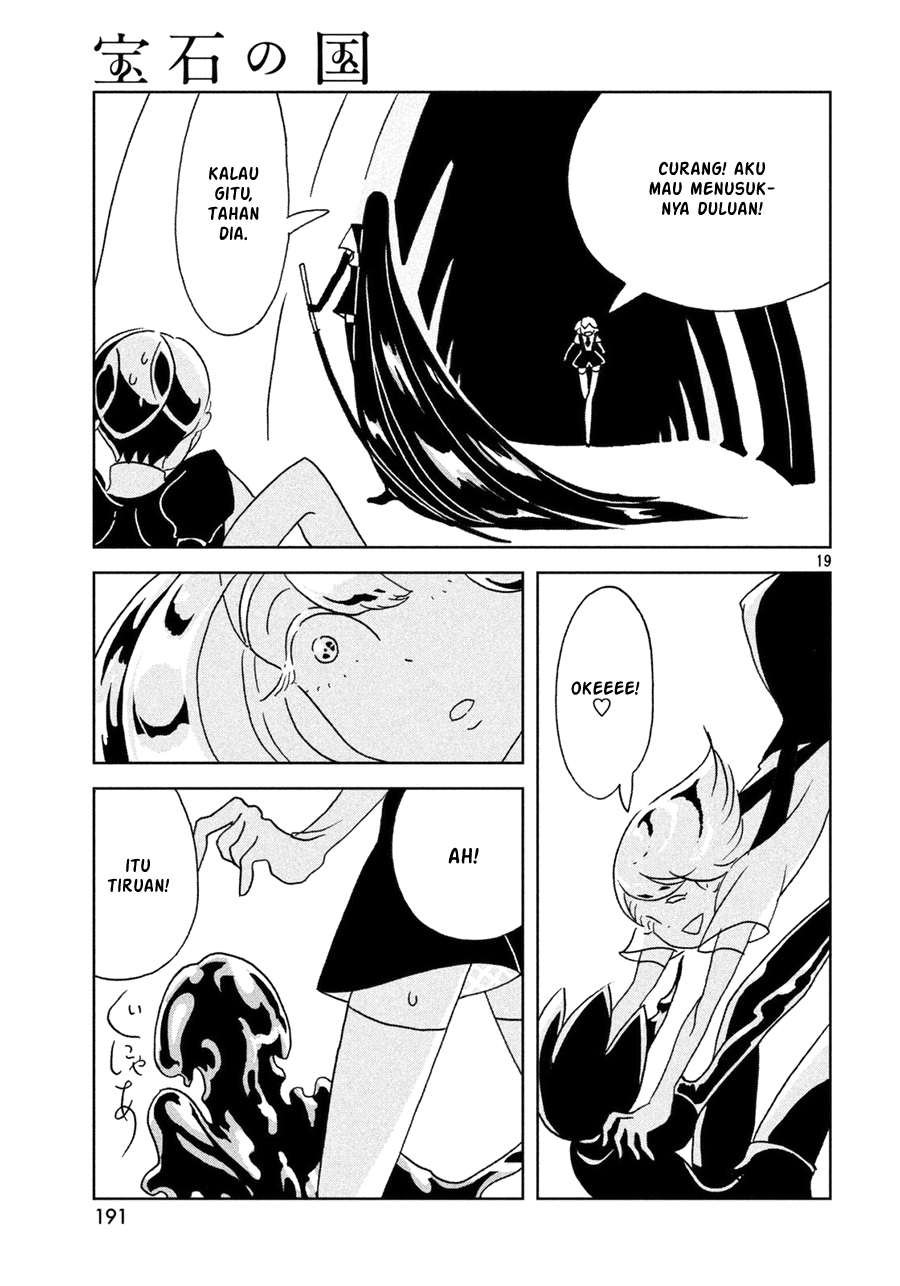 Houseki no Kuni Chapter 21 Gambar 19