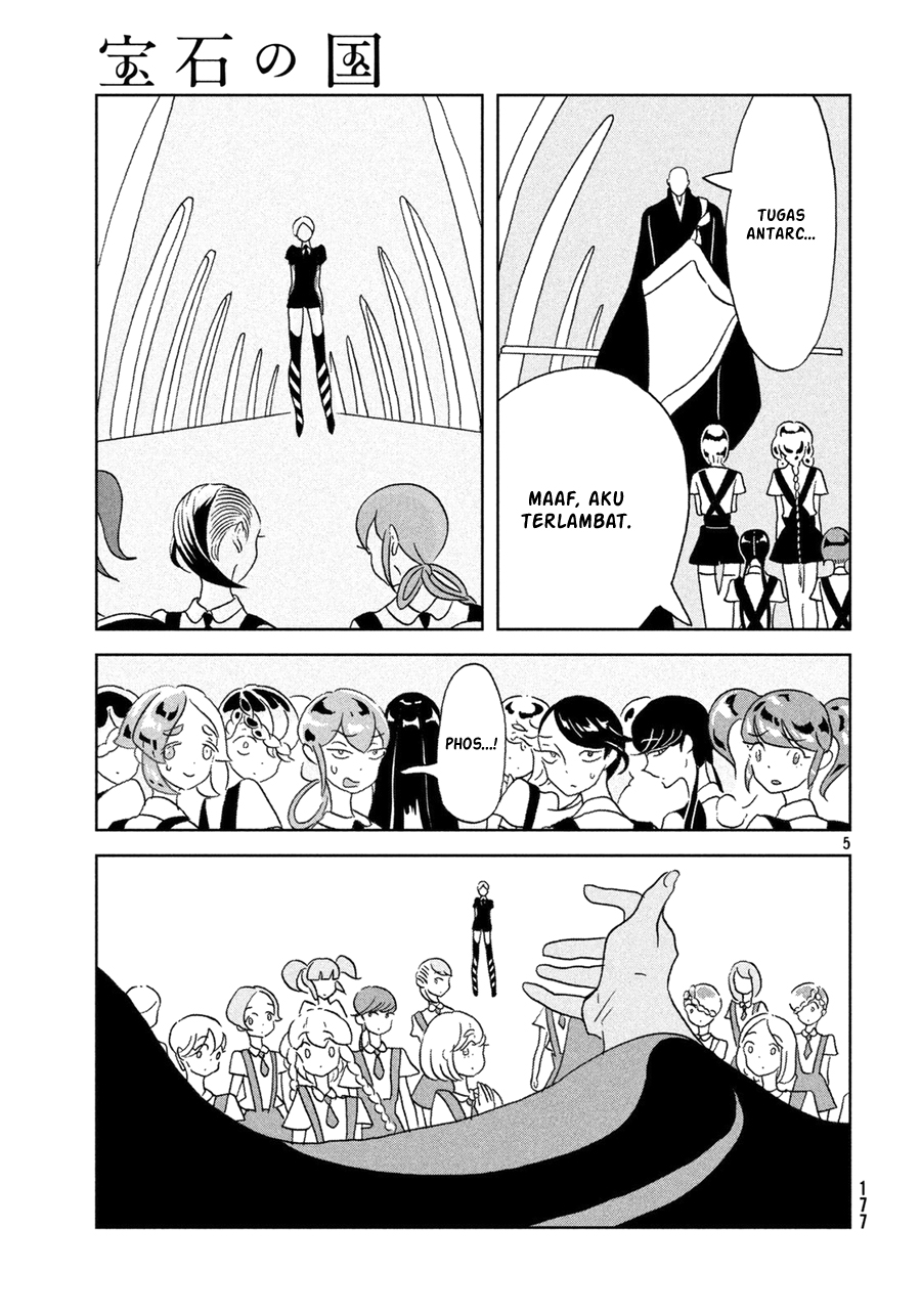 Houseki no Kuni Chapter 21 Gambar 5