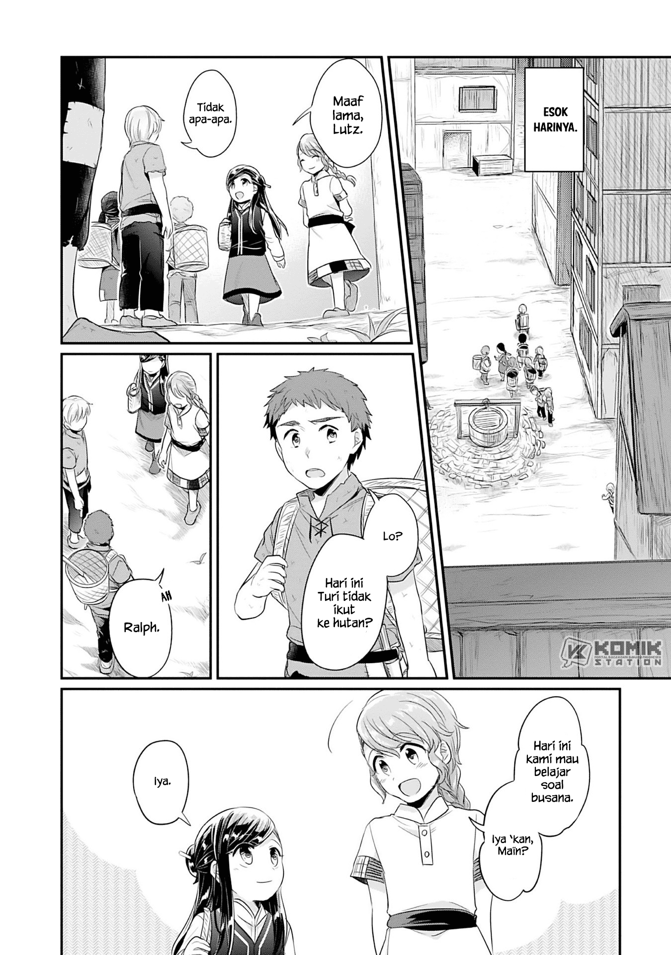 Honzuki no Gekokujou: Part 2 Chapter 3 Gambar 27