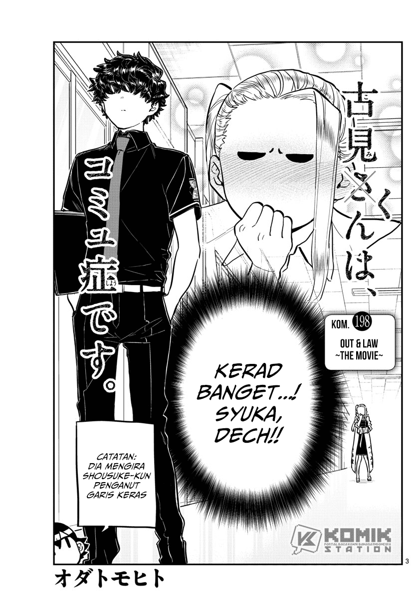 Komi-san wa Komyushou Desu Chapter 198 Gambar 5